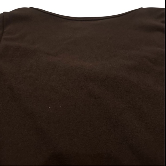 NWT Dazy Scoop Neck Sweater Dark Brown XL - Picture 5 of 9